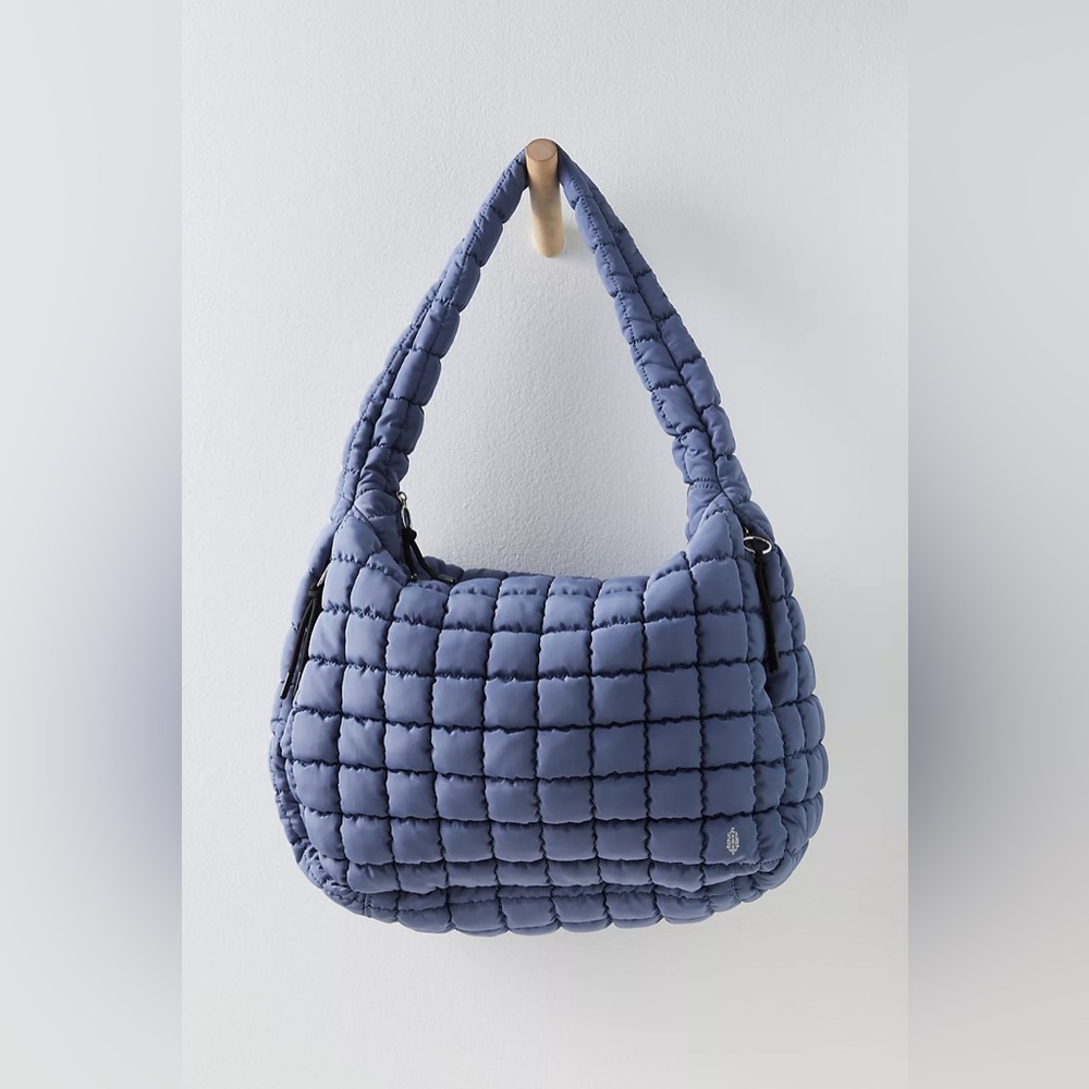 FP Movement Quilted Carryall in Slate Blue